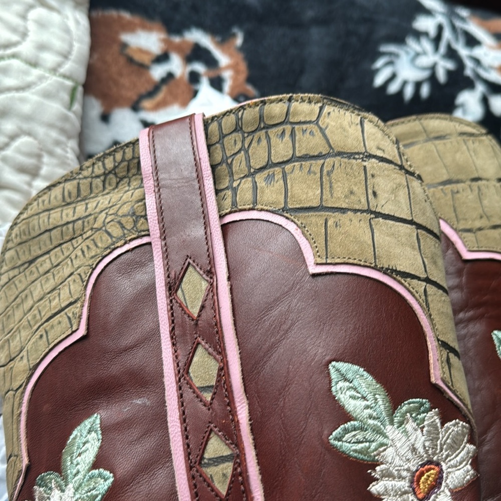 Old Gringo Stagecoach Sangria Boots 3345-1 - Picture 13 of 16